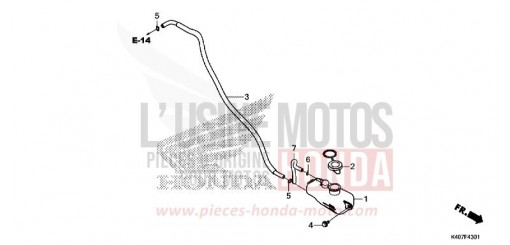 RESERVOIR DE RESERVE (NSS125ADK) NSS125ADK de 2020